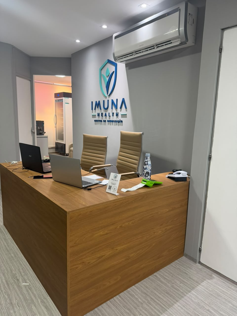 Recepção da Imuna Health em Belo Horizonte